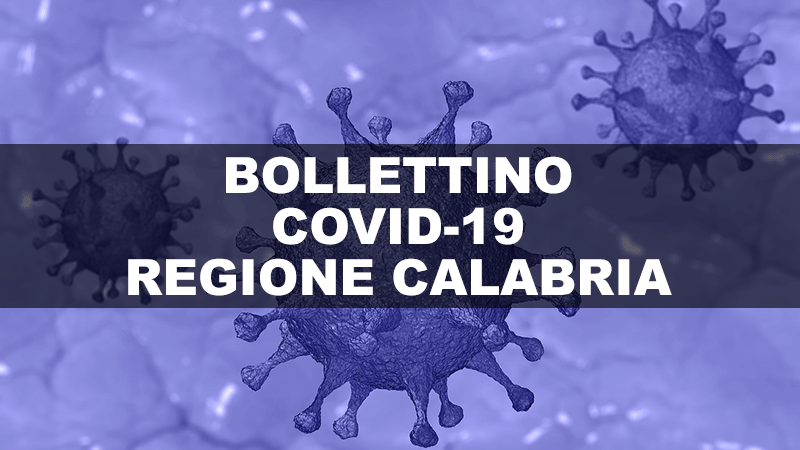 Bollettino Covid-19 Regione Calabria