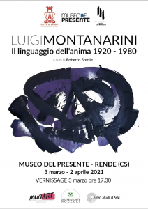 A Rende la mostra "Luigi Montanarini - il linguaggio dell’anima 1920/1980"